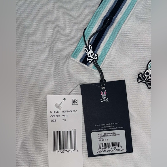 Kids psycho bunny polos - Picture 3 of 3